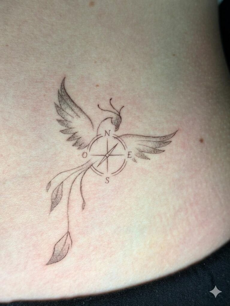 tatuaje_minimalista_linea-fina-ave-fenix-mostoles-lagataparda